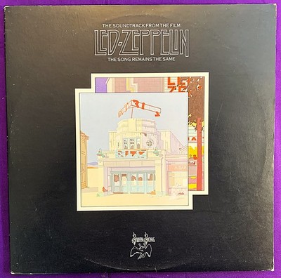 LED ZEPPELIN'S 1976 SONG REMAINS THE SAME. Live Soundtrack  Swag Song Records