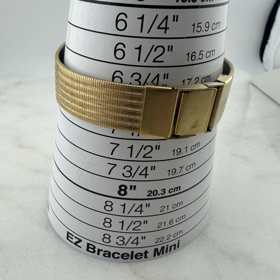 Reloj Pulsar Vintage Tanque 26mm Oro Hombre Raro V500-5A60 Talla 7.2" Tiene Batería Nueva Foto 2 de 4