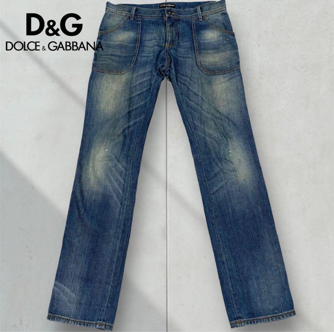 パンツ DOLCE&GABBANA denim pants 46size LOVE DOLCE&GABBANA denim pants 46size LOVE - パンツオンライン