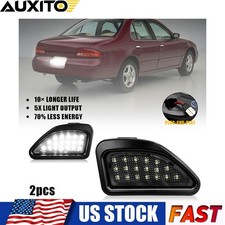 2x Led License Plate Light Lamp 12v For 1993-2001 Nissan Altima1993-1997 Stanza 2x Led License Plate Light Lamp 12v For 1993-2001 Nissan Altima1993-1997 Stanza