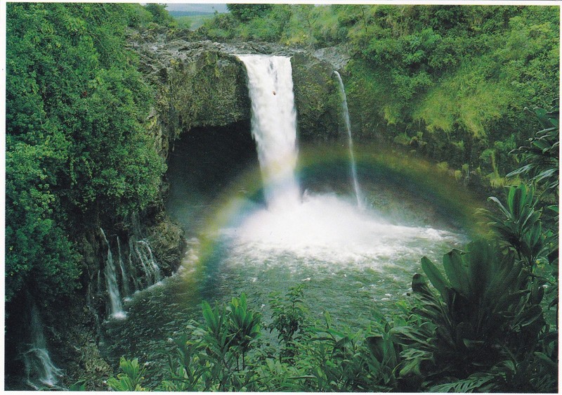 Rainbow Falls, Island of Hawaii, Hawaii