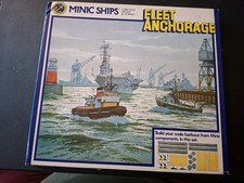 RARE MINIC SHIPS FLEET ANCHORAGE DIECAST BY HORNBY 1-1200 SCALE 