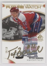 2020 Upper Deck SP Signature Edition Legends Black 8/10 Peter Bondra Auto 0x92