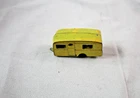 Vintage Matchbox Lesney Berkeley Cavalier Yellow Trailer Camper #23 Gray Wheels