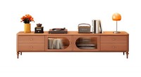 Modernes Tv-Sideboard In Beige Holz Designer Stilvolles Lowboard