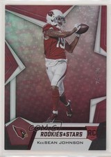 2019 Panini Rookies & Stars Rookies Longevity 24/80 Keesean Johnson #191 01ks