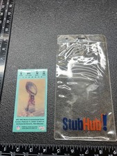 NFL Ticket Stub Football Game Nfl AFC NFC Championship 2002 Super Dome Terrace