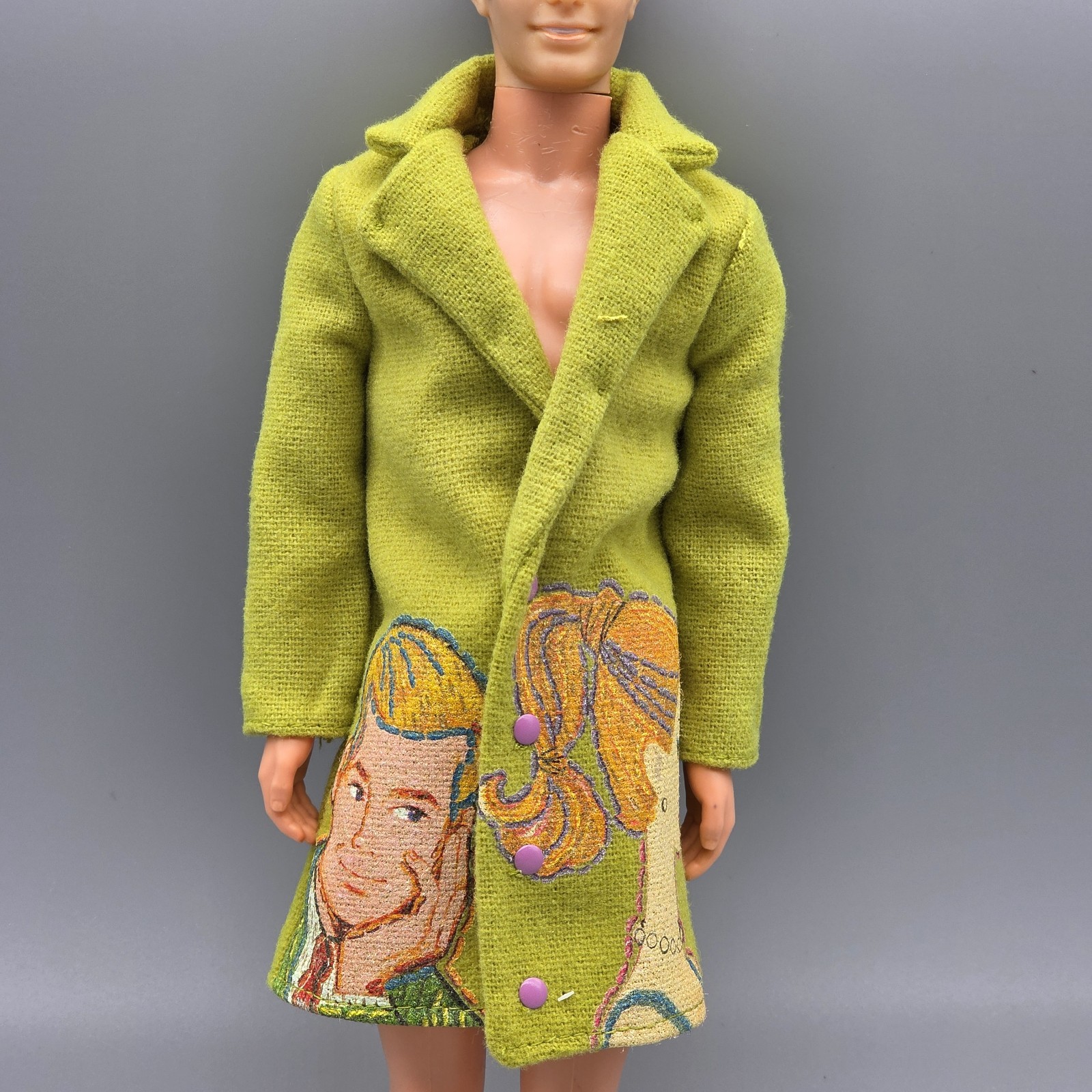 KEN JACKET STYLED BY KID SUPER STUDIOS RETRO GREEN COAT JACK