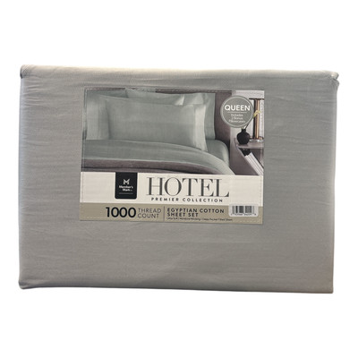 Member's Mark Hotel 1000 Thread Count Egyptian Cotton 6 Pc Sheet Set, Queen