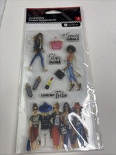 Hampton Art RONGRONG Clear Stamps - SQUAD - 9 pcs