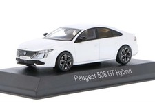 Norev 1/43 Peugeot 508 Gt Hybrid 2023 Okenite White