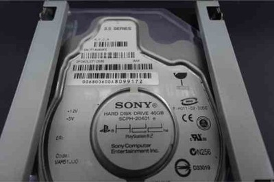 SONY PS2 SCPH-20401 HDD 40GB Hard Drive for PlayStation 2 Tested SONY PS2 SCPH-20401 HDD 40GB Hard Drive for PlayStation 2 Tested