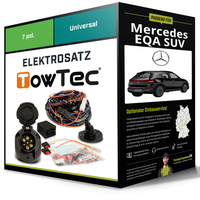 Elektrosatz 7-Pol Universell für Mercedes EQA SUV 02.2021-Jetzt NEU