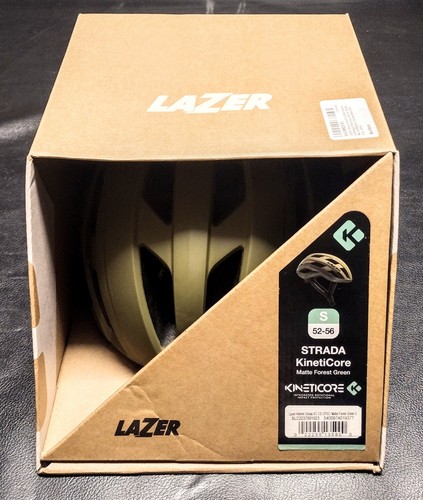 Brand New Lazer Strada KinetiCore S (52-56) Matte Forest Green - Picture 4 of 4