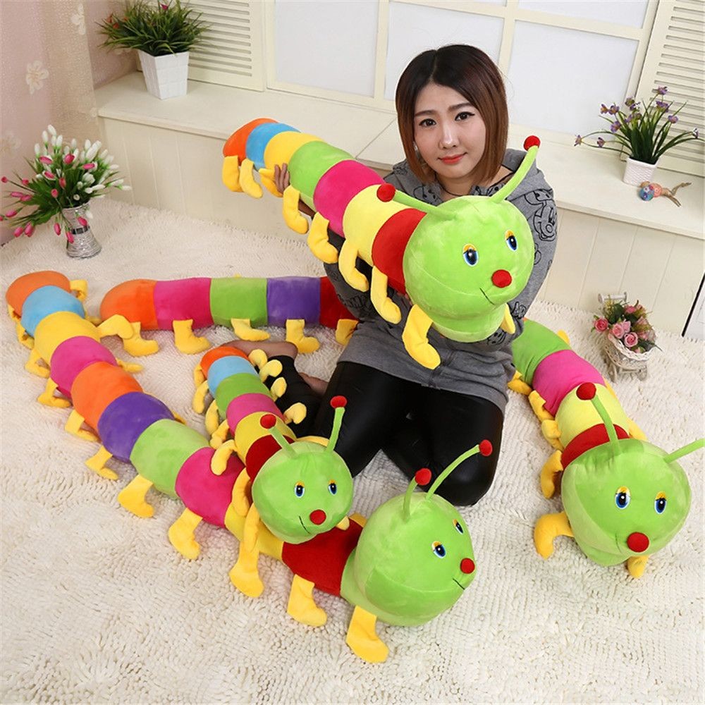 Stuffed Animal Gift Toys Pillow Plush Toys Caterpillar Plush Cushion