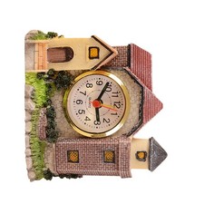 Living Room Decorative Wall Clock Alarm Clocks Bedside Cartoon Castle