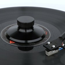 Turntable Weight Stabilizer Aluminum Alloy Record Weight Stabilizer for LP Vinyl