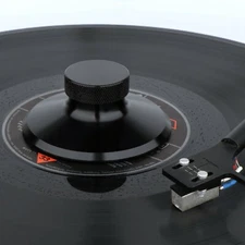 Turntable Weight Stabilizer Aluminum Alloy Record Weight Stabilizer for LP Vinyl