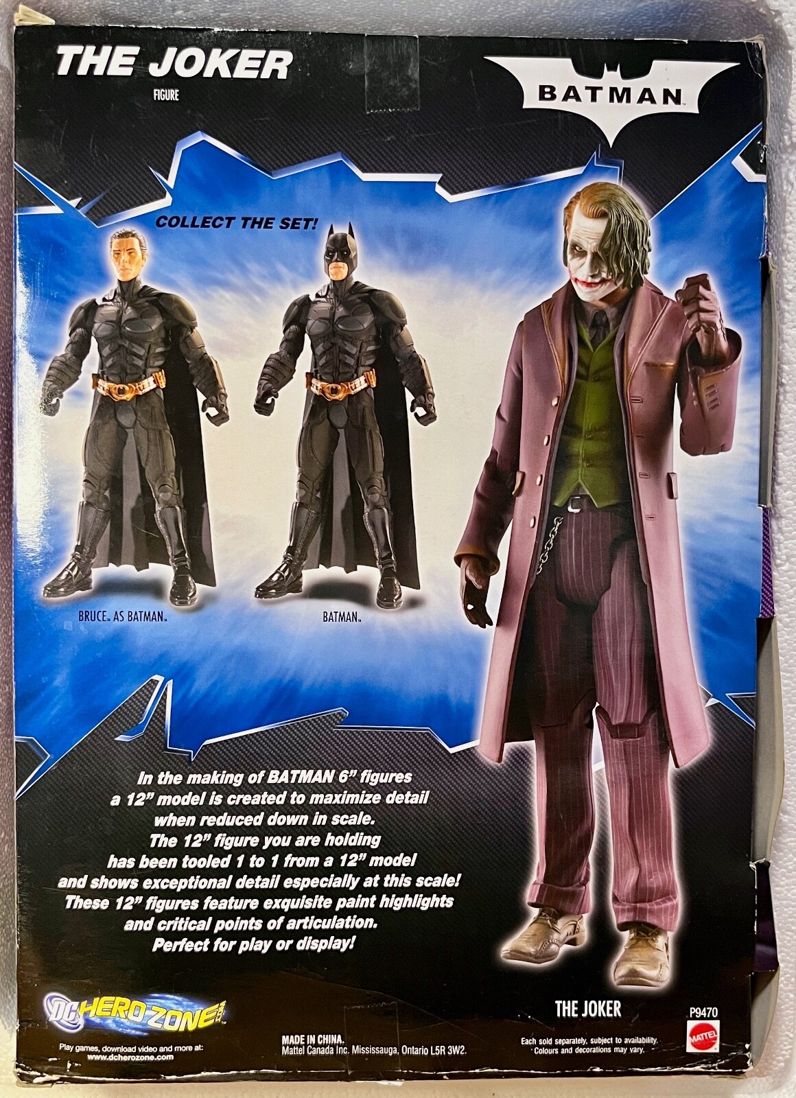 2008 Toys R Us Exclusive The Dark Knight JOKER from BATMAN
