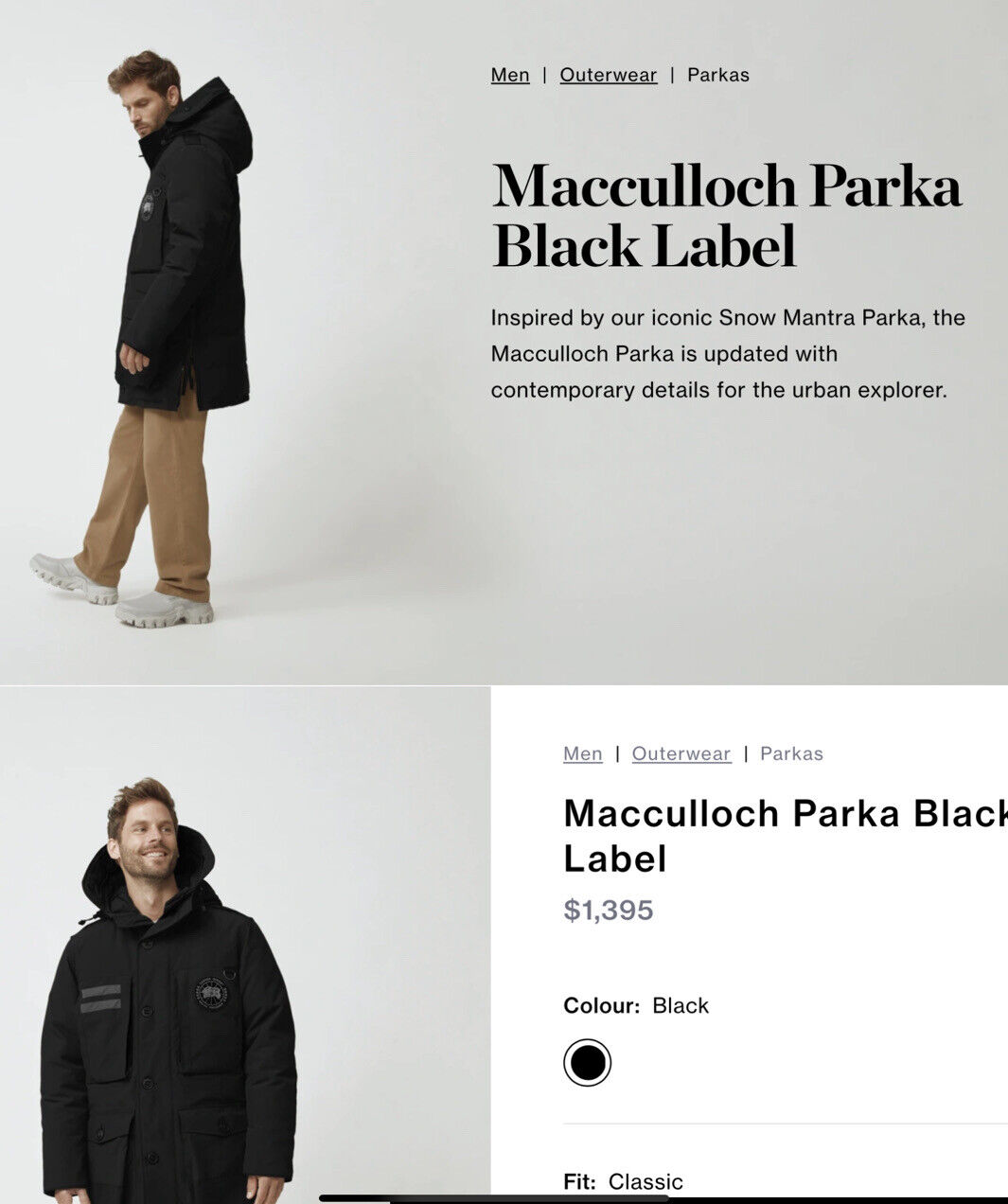 Men's Macculloch Parka