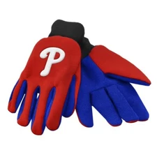 Men Garden Gloves Licensed MLB Utility Work Team Baseball Philadelphia Phillies