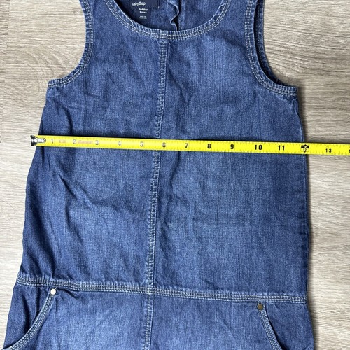 babyGap Denim Dress Girls Toddler 4 (years) Sleeveless w/ pockets - Picture 5 of 5