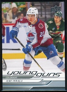 2024-25 UPPER DECK EXTENDED SERIES YOUNG GUNS ROOKIE JERE INNALA #713