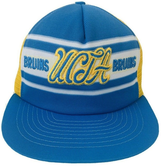 Vintage UCLA Bruins Snapback Truckers Mesh Hat Adjustable NCAA Football