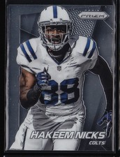 2014 PANINI PRIZM HAKEEM NICKS #25 COLTS