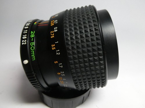 Mamiya Sekor E f3.5-4.5 Compact Zoom 28-50mm Lens for ZE, ZM E-Mount or DSLR - Picture 2 of 9