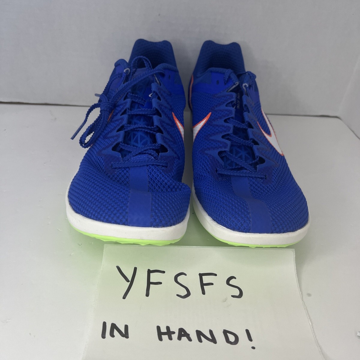 Nike Zoom Rival Track Field Distance Spikes DC8725-401 Blue  display picture 2