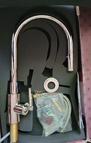 Rubinetto cucina estraibile singolo foro Rohl Lombardia A3430LMPN-2 GPM - Foto 9 di 21