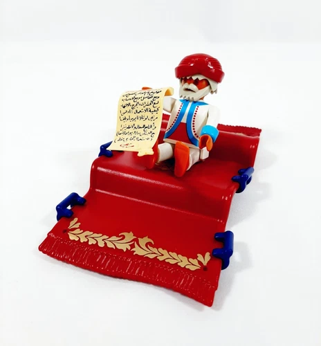 Playmobil 3834 Genie on Magic Carpet Vintage 1995 Incomplete
