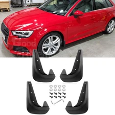 For AUDI A3 A4 A5 S3 S4 S5 TT Mudguard Mud Flaps Splash Fender Guards Front Rear