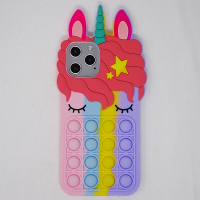 Pop It Iphone 12 Giocattolo 2in1 Pellicola+Custodia Per Apple