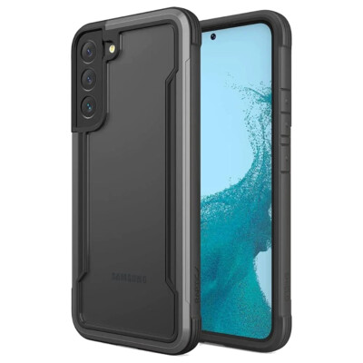 Raptic ShieldPro robuste robuste Rückschale für Samsung Galaxy S23 - schwarz