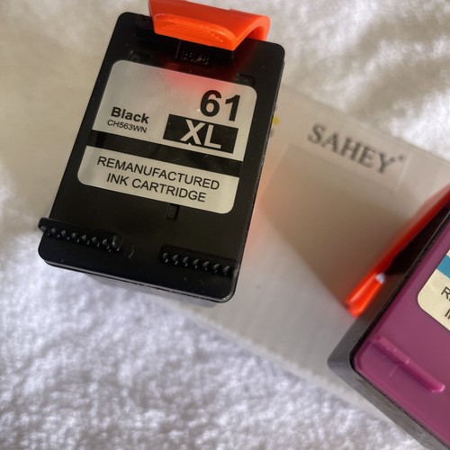 For HP 61XL Ink Cartridge Deskjet 2 Pack Black and Color - Picture 3 of 4