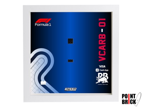 Display 27cm per LEGO 77246 F1 Visa Cash App RB VCARB 01 - Foto 3 di 8