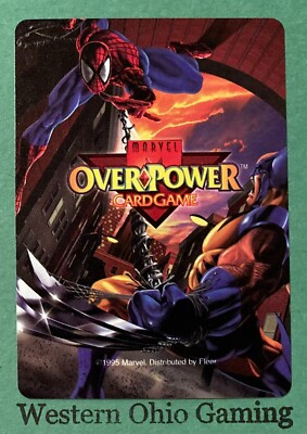 1995 Marvel Overpower CCG Spider-Man Spider Sense Card TCG | eBay
