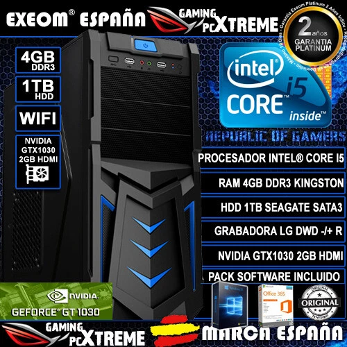 PCs de sobremesa y todo en uno Intel Dual Core con Windows 10