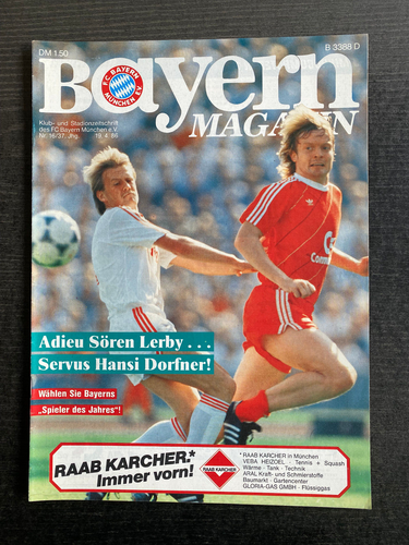 3634 Ticket Bl 84/85 FC Bayern De Munich - 1. FC Kaiserslautern, 01.06