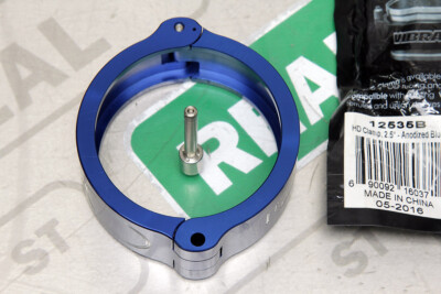 Vibrant HD Quick Release Clamp with Pin for 2.5'' OD Tubing Blue 12535B