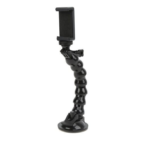 Gooseneck Suction Cup Phone Holder 360° Ajustable Car Mount Holder For - Photo 4 sur 12
