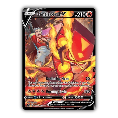 centiskorch v pokemon card value - TG14/TG30 Full Art Ultra Rare When Pokemon V has been Knocked Out Pokemon 2020 S4a Shiny Star