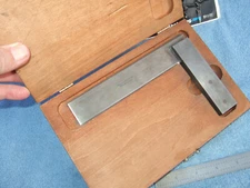STARRETT No.55 6" SQUARE BEVELED EDGE TOOLMAKER MACHINIST OTHER USA SQUARES 