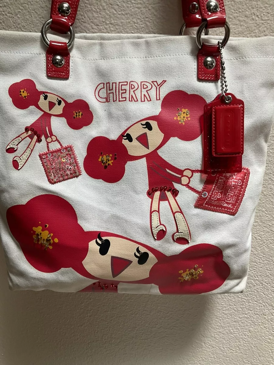 Coach glitter online tote
