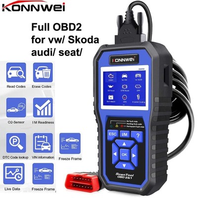 KONNWEI KW450 OBD2 Diagnostic Tool for VAG Car VW Audi ABS DPF Oil ABS EPB TPMS