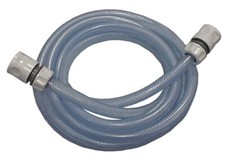 Hose Pipe Professional Clear 12.5mm Reinforced Garden Water Pipe with Connectors