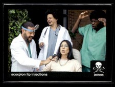 2022 Zerocool Jackass #S-55 Scorpion lip injections Stunts Card