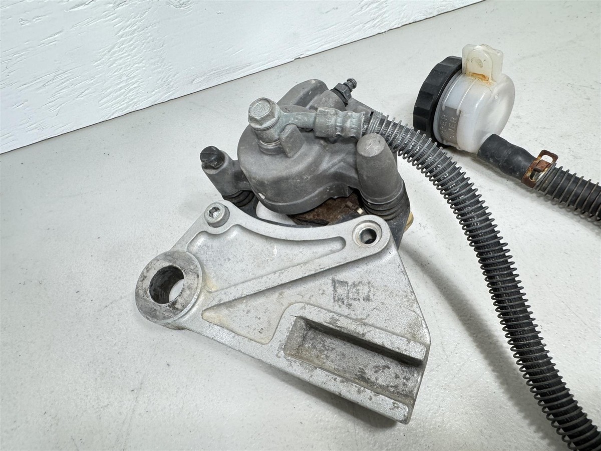 1999 Kawasaki ZX9R Rear Brake Assembly OEM Caliper Master